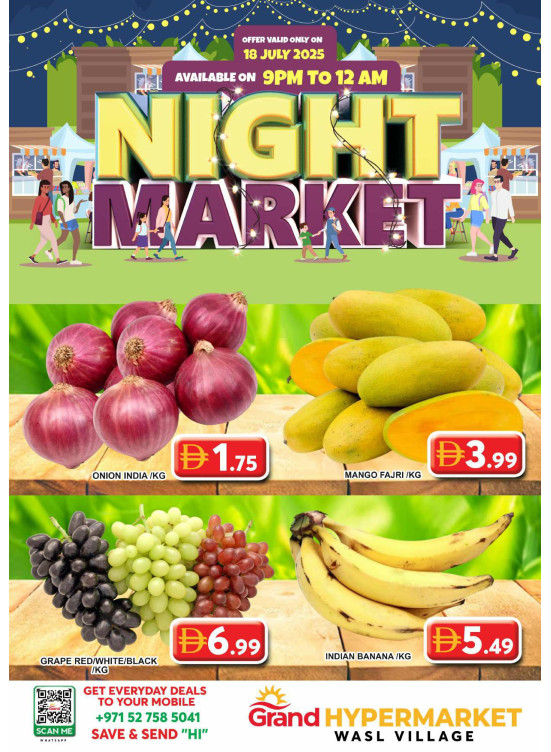 Night Market - Wasl Village, Dubai