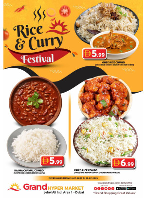 Rice & Carry Festival - Grand Hypermarket Jebel Ali
