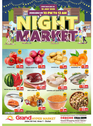 Night Market - Grand Hypermarket Jebel Ali