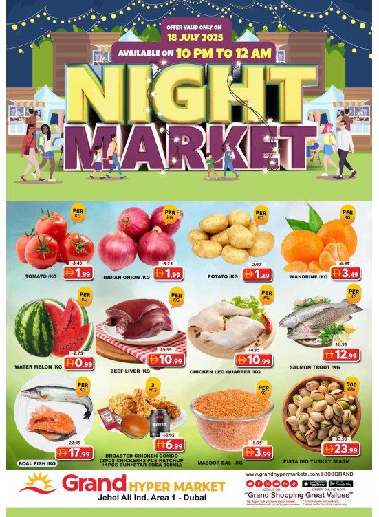 Night Market - Grand Hypermarket Jebel Ali