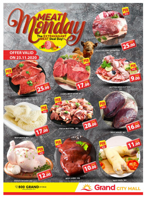 Meat Monday - Grand City Mall