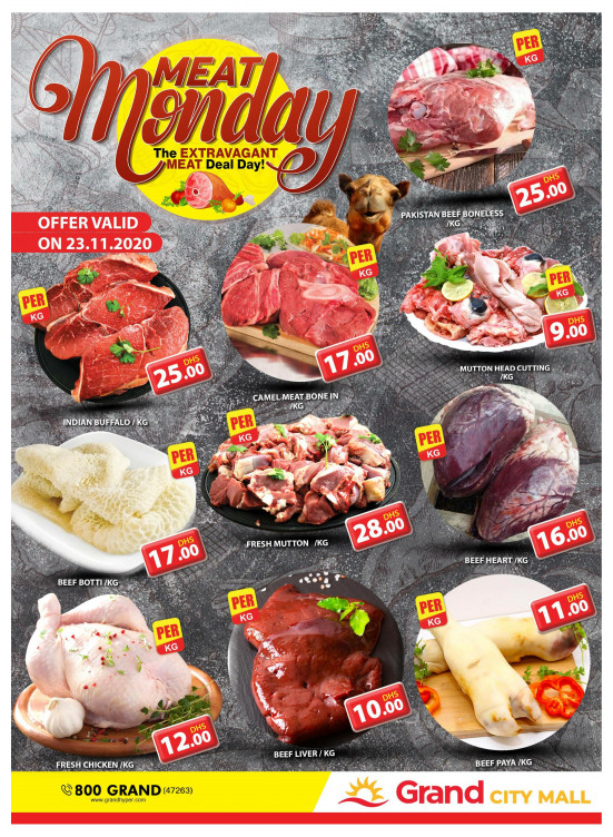 Meat Monday - Grand City Mall