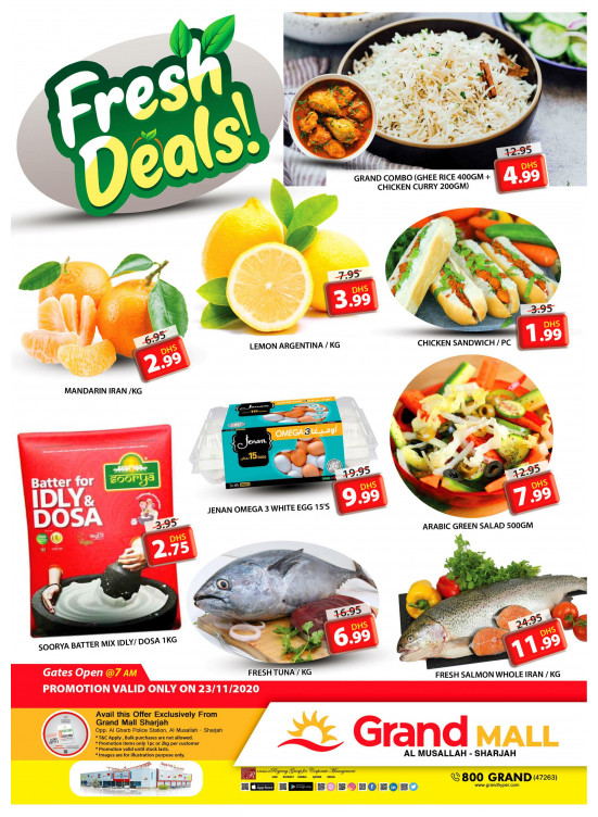 Fresh Deals - Grand Mall Sharjah