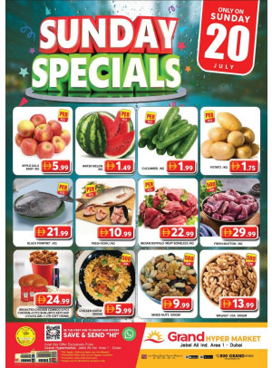 Sunday Specials - Grand Hypermarket Jebel Ali