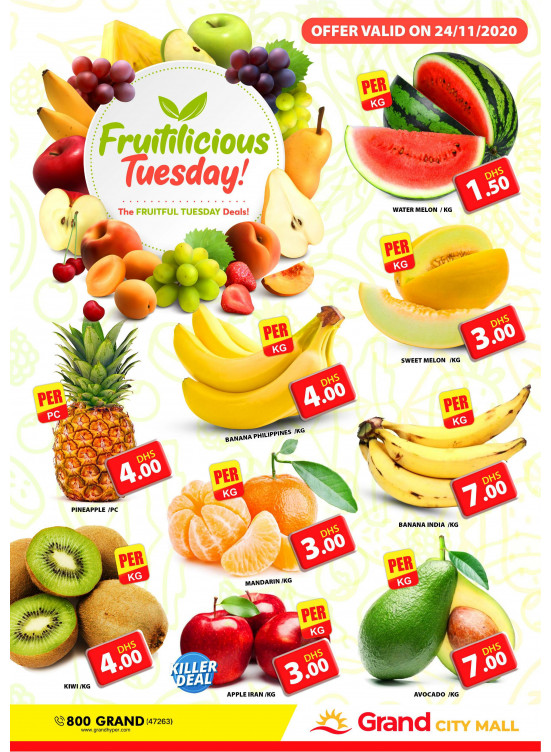 Fruitilicious Tuesday - Grand City Mall