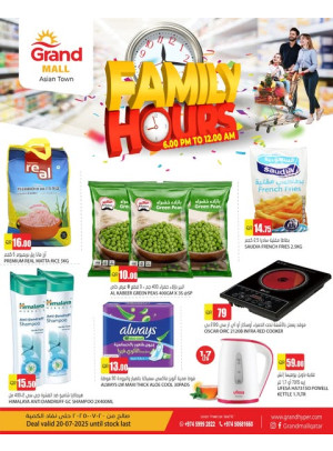 Family Hours Deals - Asian Town