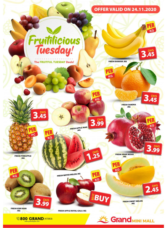 Fruitilicious Tuesday - Grand Mini Mall