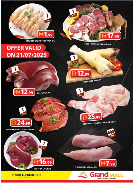 Meat Monday - Grand Mall Sharjah