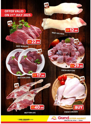 Meat Deals - Grand Hypermarket Jebel Ali