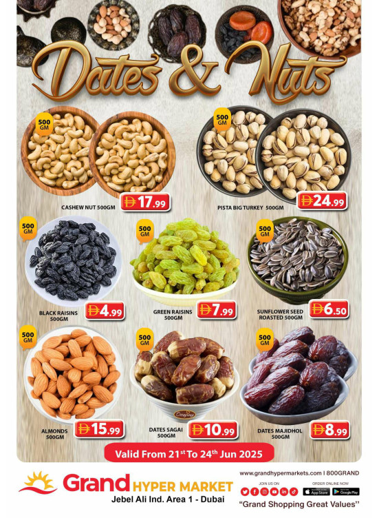 Date & Nuts - Grand Hypermarket Jebel Ali