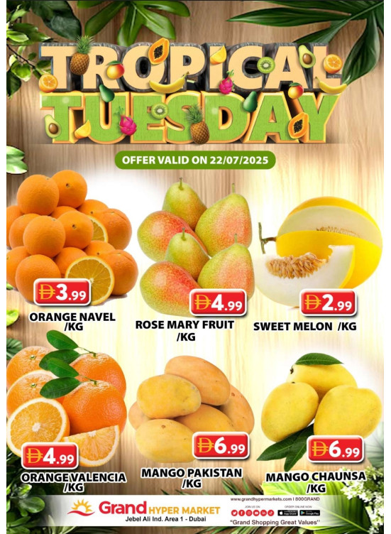 Fruitilicious Tuesday - Grand Hypermarket Jebel Ali
