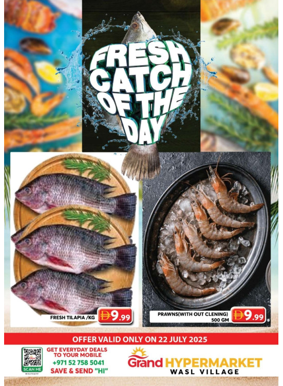 Catch of The Day - Wasl Village, Dubai