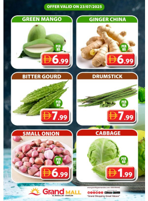 Veggie Wednesday - Grand Mall Sharjah