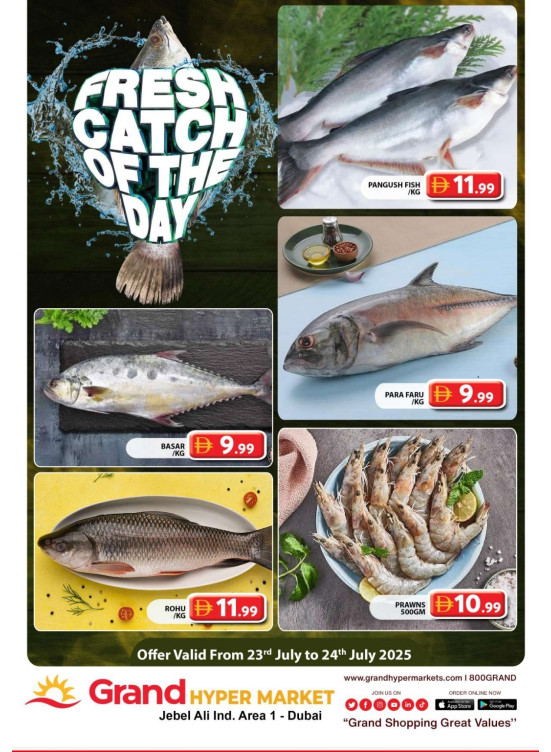 Catch of The Day - Grand Hypermarket Jebel Ali