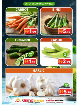 Veggie Wednesday - Grand Hyper Muhaisnah