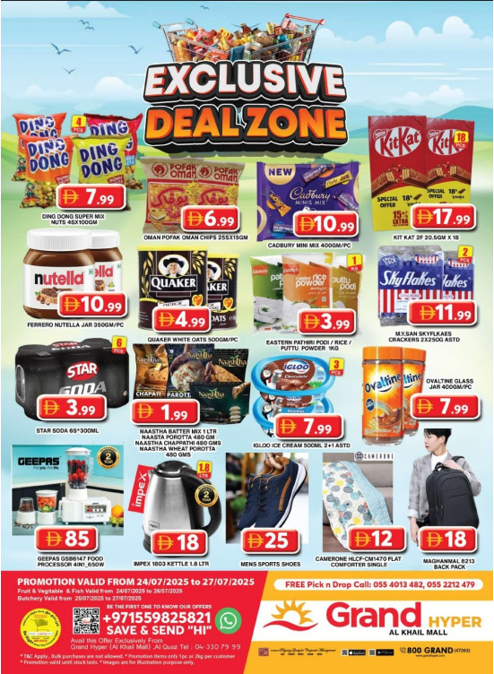 Weekend Deals - Grand Hyper Al Khail Mall