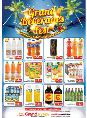 Grand Beverages Feast - Grand Hyper Muhaisnah