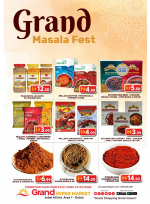 Grand Masala Feast - Grand Hyper Muhaisnah