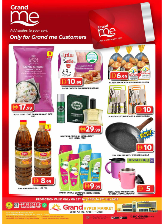 Grand Me Deals - Grand Hypermarket Jebel Ali