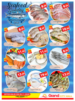 Seafood Sunday - Grand City Mall