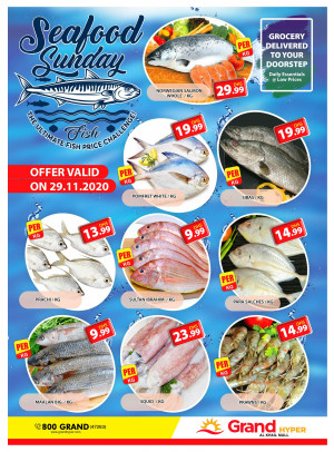 Seafood Sunday - Grand Hyper Al Khail Mall