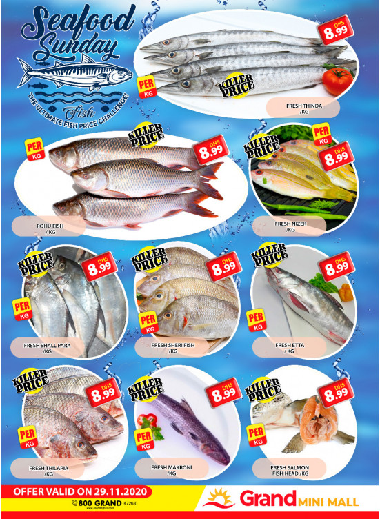Seafood Sunday - Grand Mini Mall