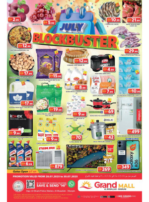 Midweek Deals Grand - Grand Mall Sharjah