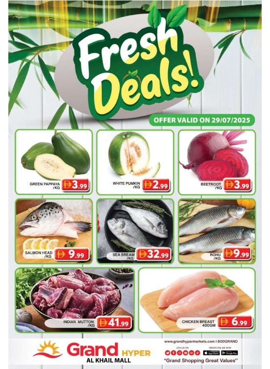 Fresh Deals - Grand Hyper Al Khail Mall