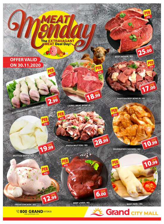 Meat Monday - Grand City Mall