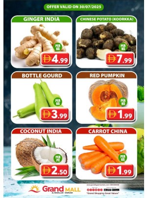 Veggie Wednesday - Grand Mall Sharjah