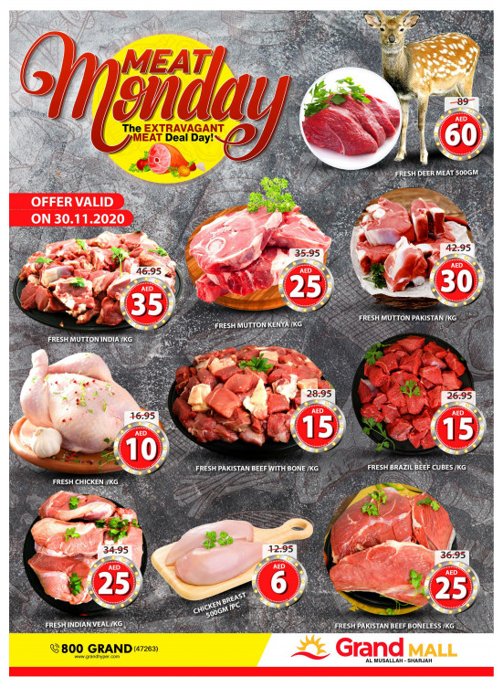 Meat Monday - Grand Mall Sharjah