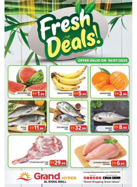 Fresh Deals - Grand Hyper Al Khail Mall