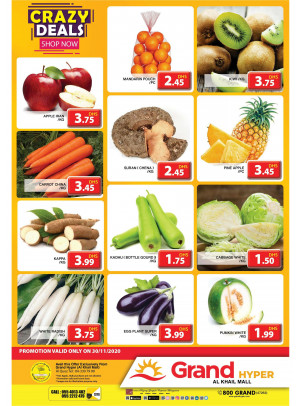 Crazy Deals - Grand Hyper Al Khail Mall