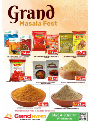Grand Masala Feast - Grand Hyper Muhaisnah