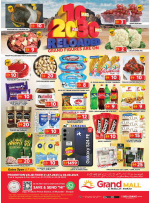 Weekend Deals - Grand Mall Sharjah