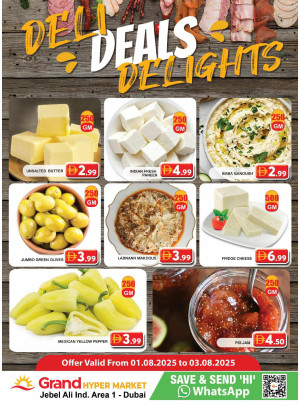 Delicious Feast - Grand Hypermarket Jebel Ali