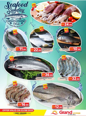 Seafood Sunday - Grand Hyper Al Khail Mall
