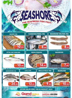Seafood Sunday - Grand Mall Sharjah