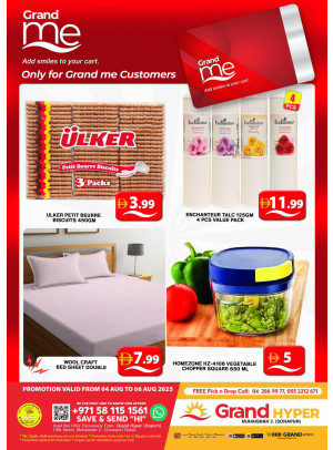 Grand Me Deals - Grand Hyper Muhaisnah