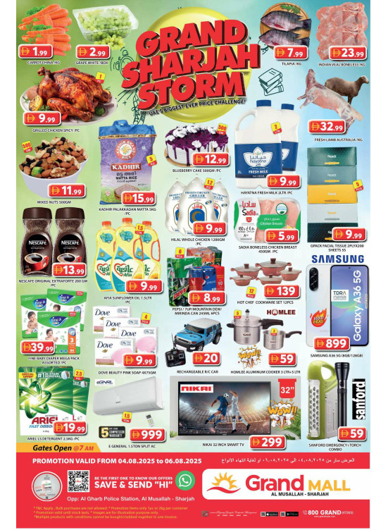 Midweek Deals Grand - Grand Mall Sharjah