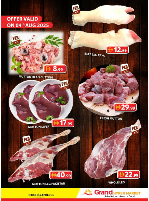 Meat Deals - Grand Hypermarket Jebel Ali