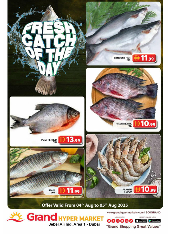 Catch of The Day - Grand Hypermarket Jebel Ali