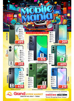 Mobile Mania - Grand Hypermarket Jebel Ali