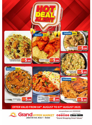 Hot Deals - Grand Hypermarket Jebel Ali