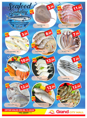 Seafood Sunday - Grand City Mall