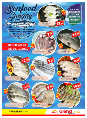 Seafood Sunday - Grand Hyper Al Khail Mall