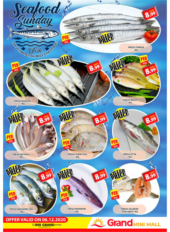 Seafood Sunday - Grand Mini Mall