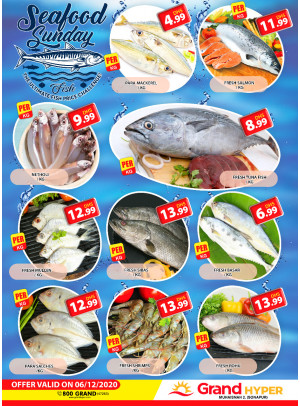 Seafood Sunday - Grand Hyper Muhaisnah