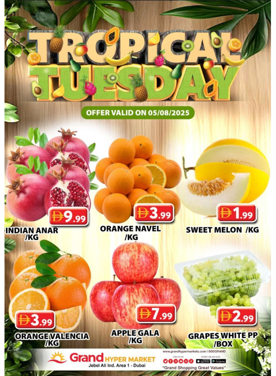 Fruitilicious Tuesday - Grand Hypermarket Jebel Ali