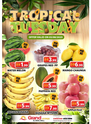 Fruitilicious Tuesday - Grand Hyper Al Khail Mall